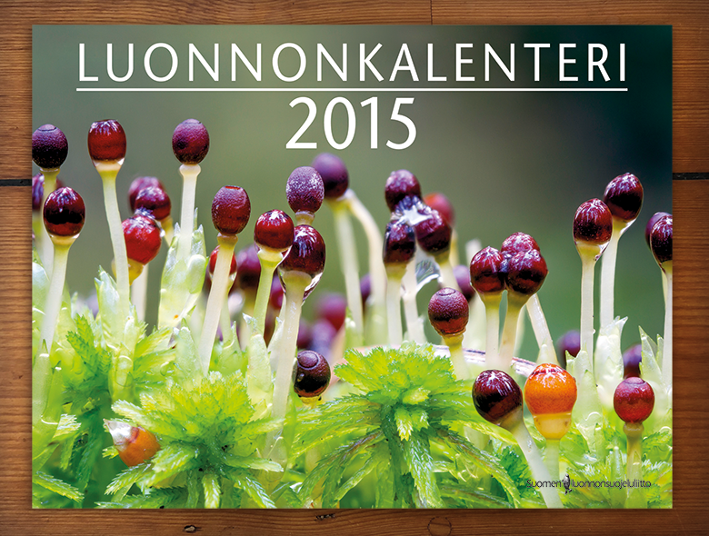 Luonnonkalenterin 2015 kansi